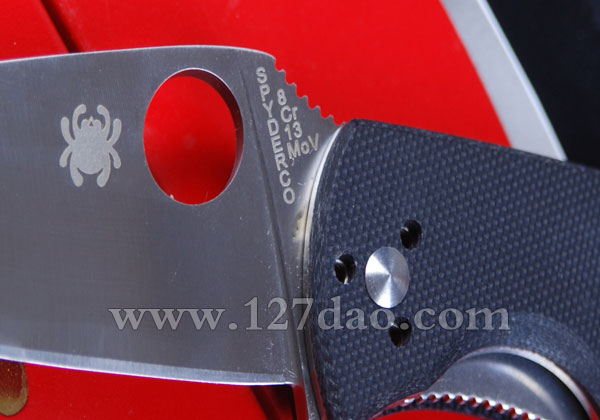 美国蜘蛛SPYDERCO   C122GP全刃折刀  127名刀网