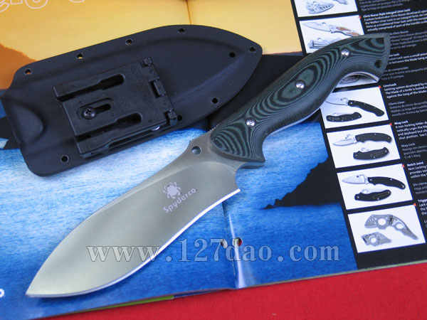 美国蜘蛛SPYDERCO  FB18P  127名刀网
