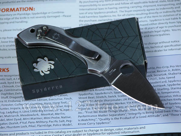 美国蜘蛛SPYDERCO   C28P   127名刀网