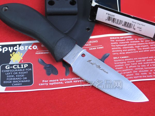 美国蜘蛛SPYDERCO FB02P  127名刀网