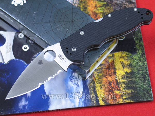 美国蜘蛛SPYDERCO  C101GPS   127名刀网