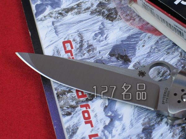 美国蜘蛛SPYDERCO  C149GP特别版  127名刀网