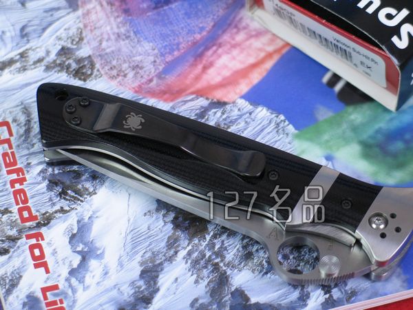 美国蜘蛛SPYDERCO  C149GP特别版  127名刀网