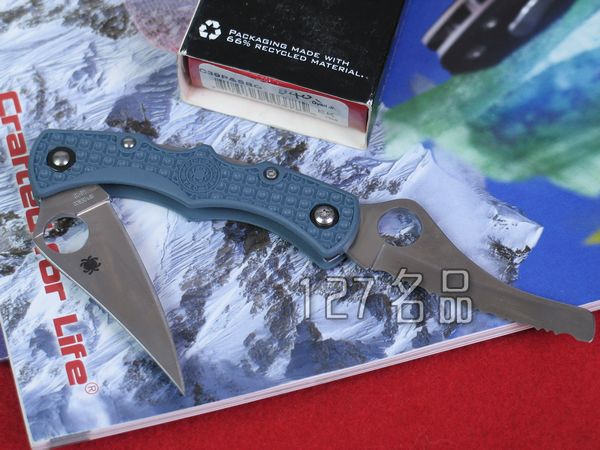 美国蜘蛛SPYDERCO  C39P&SBG  127名刀网