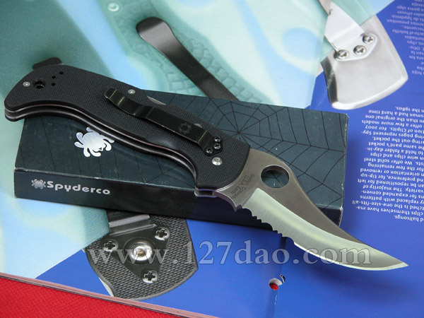 美国蜘蛛SPYDERCO C63GPS  127名刀网