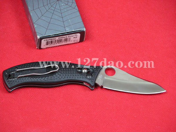 美国蜘蛛SPYDERCO  C82PBK  127名刀网