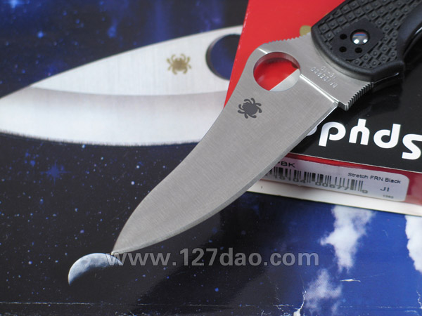 美国蜘蛛SPYDERCO  C90PBK全刃 127名刀网