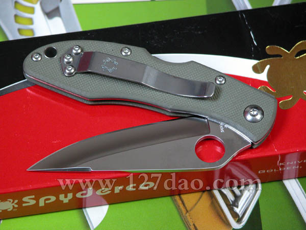 美国蜘蛛SPYDERCO  C51GPFG  127名刀网