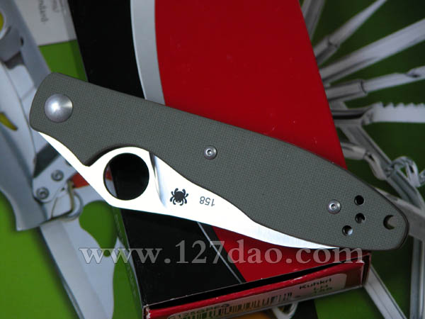 美国蜘蛛SPYDERCO  125GPFG  127名刀网