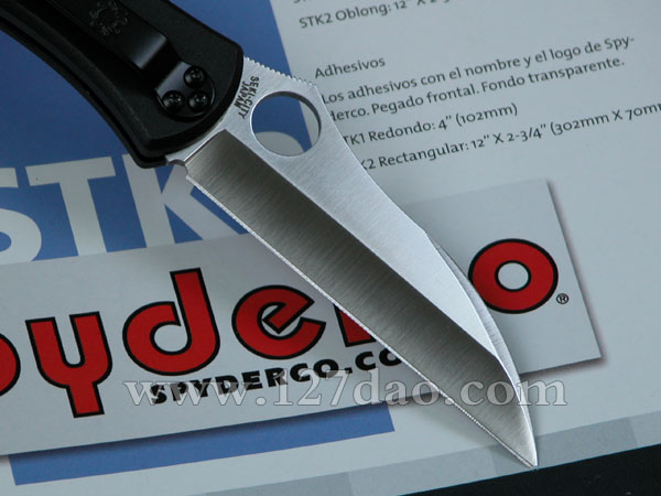 美国蜘蛛SPYDERCO   C66PBK4   127名刀网