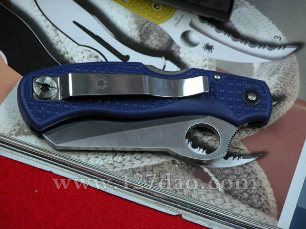 美国蜘蛛SPYDERCO  C14救援刀  127名刀网