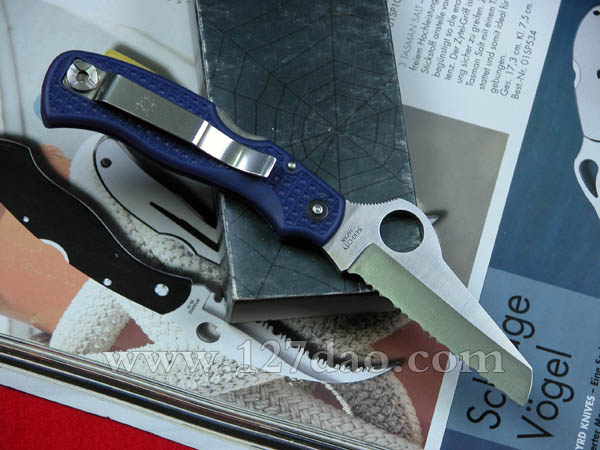 美国蜘蛛SPYDERCO  C14救援刀  127名刀网