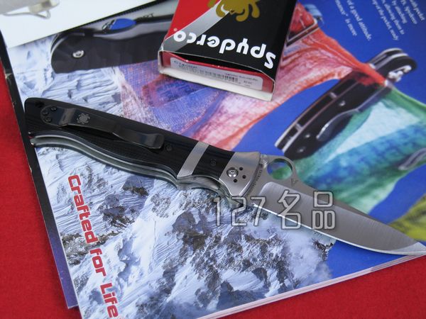 美国蜘蛛SPYDERCO  C149GP特别版  127名刀网