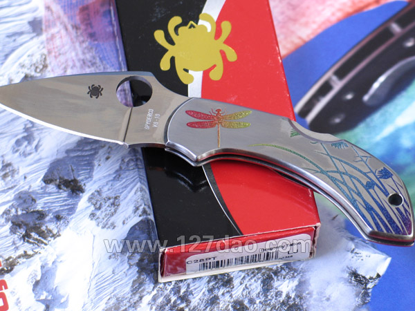 美国蜘蛛SPYDERCO C28PT小蜻蜓   127名刀网
