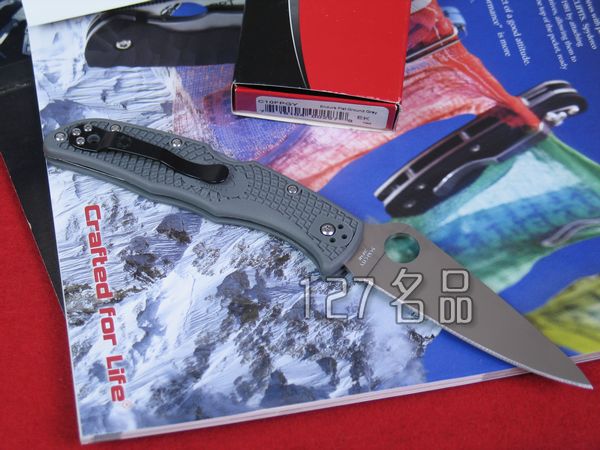 美国蜘蛛SPYDERCO  C10FPGY   127名刀网