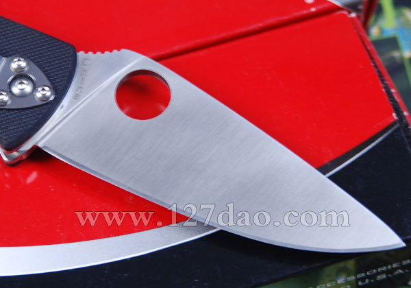 美国蜘蛛SPYDERCO   C122GP全刃折刀  127名刀网