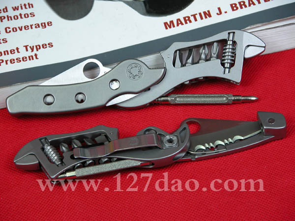 美国蜘蛛SPYDERCO  暴龙工具钳   127名刀网