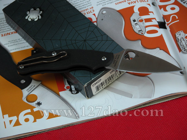 美国蜘蛛SPYDERCO   C94GP  127名刀网