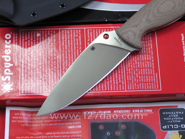 美国蜘蛛SPYDERCO 2代直刀FB05P2  127名刀网
