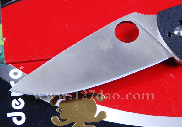 美国蜘蛛SPYDERCO   C122GP全刃折刀  127名刀网