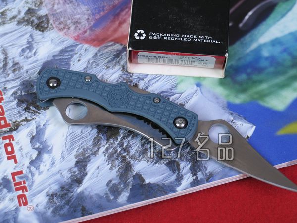 美国蜘蛛SPYDERCO  C39P&SBG  127名刀网