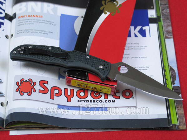 美国蜘蛛SPYDERCO  C10SPGRE  127名刀网