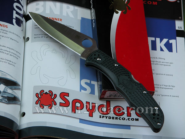 美国蜘蛛SPYDERCO  C10PGRE  127名刀网