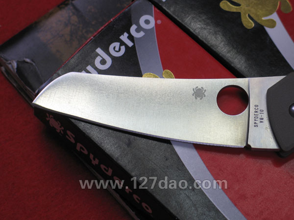 美国蜘蛛SPYDERCO  龙蝦折刀126GPFG   127名刀网