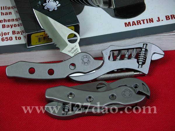 美国蜘蛛SPYDERCO  暴龙工具钳   127名刀网