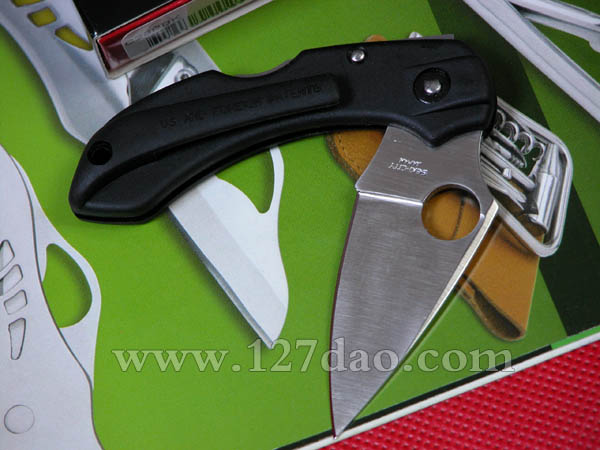 美国蜘蛛SPYDERCO  C28PBK  127名刀网