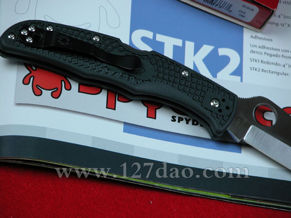 美国蜘蛛SPYDERCO  C10PGRE  127名刀网