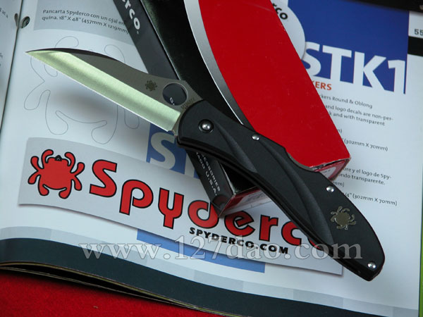 美国蜘蛛SPYDERCO   C66PBK4   127名刀网