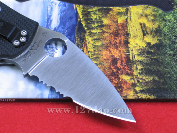 美国蜘蛛SPYDERCO  C101GPS   127名刀网