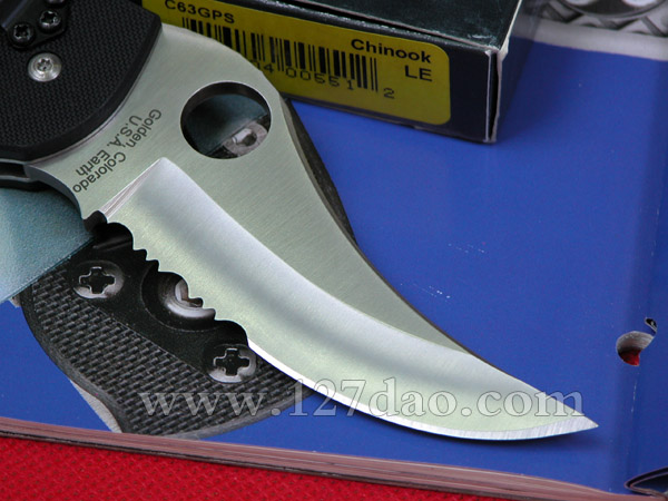 美国蜘蛛SPYDERCO C63GPS  127名刀网
