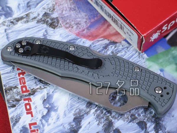 美国蜘蛛SPYDERCO  C10FPGY   127名刀网