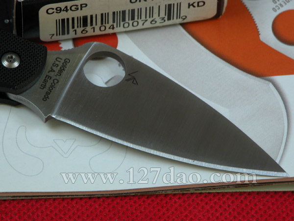 美国蜘蛛SPYDERCO   C94GP  127名刀网