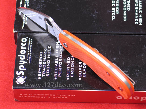 美国蜘蛛SPYDERCO   C127   127名刀网