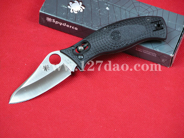 美国蜘蛛SPYDERCO  C82PBK  127名刀网