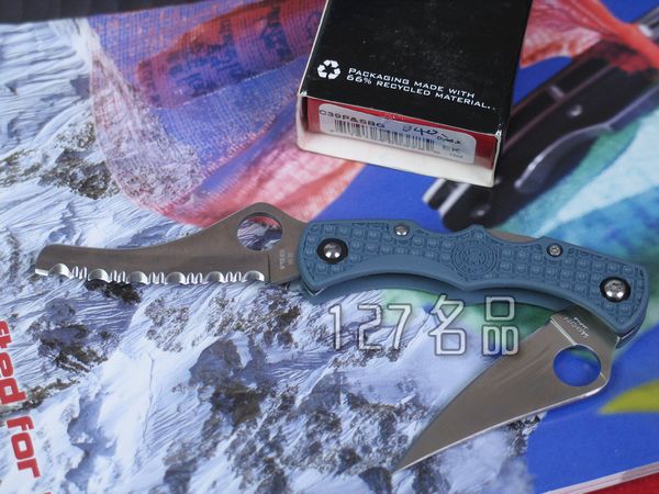 美国蜘蛛SPYDERCO  C39P&SBG  127名刀网