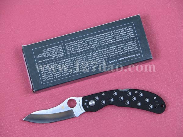 美国蜘蛛SPYDERCO C74BP  127名刀网