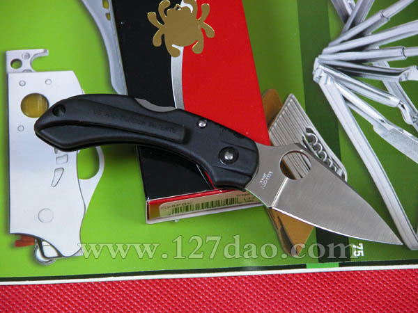 美国蜘蛛SPYDERCO  C28PBK  127名刀网