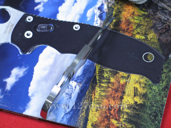 美国蜘蛛SPYDERCO  C75MOPA  127名刀网