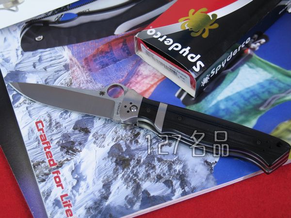 美国蜘蛛SPYDERCO  C149GP特别版  127名刀网