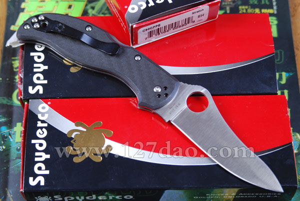 美国蜘蛛SPYDERCO   C90CFPE-ZDP-189   127名刀网