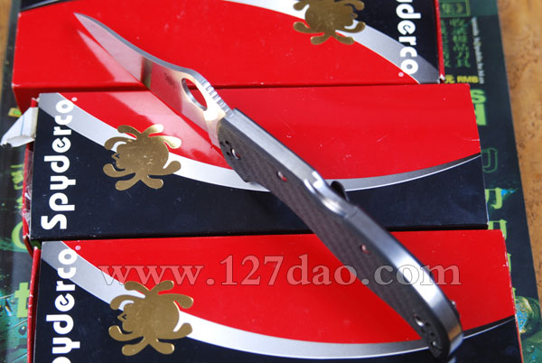美国蜘蛛SPYDERCO   C90CFPE-ZDP-189   127名刀网