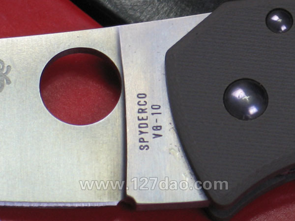 美国蜘蛛SPYDERCO  龙蝦折刀126GPFG   127名刀网