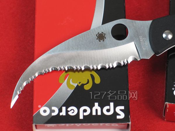美国蜘蛛SPYDERCO   C12GS邪恶之爪  127名刀网
