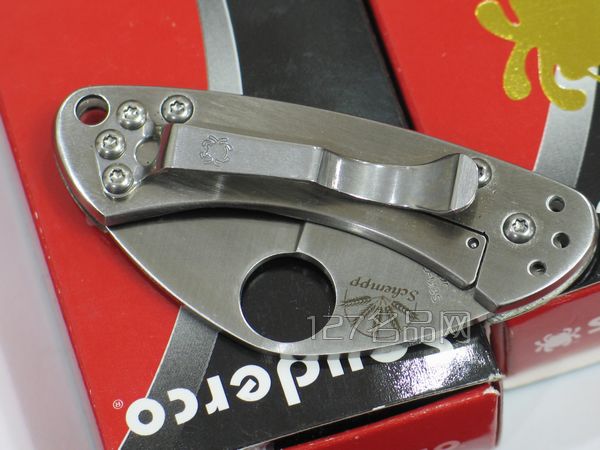 美国蜘蛛SPYDERCO C141P折刀  127名刀网