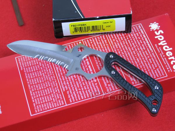  美国蜘蛛SPYDERCO  FB21PSBK   127名刀网