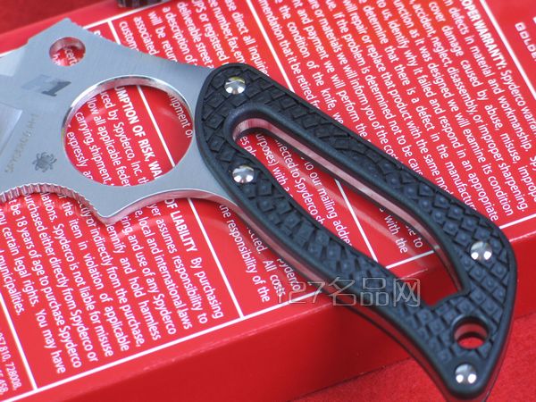 美国蜘蛛SPYDERCO  FB21PSBK   127名刀网